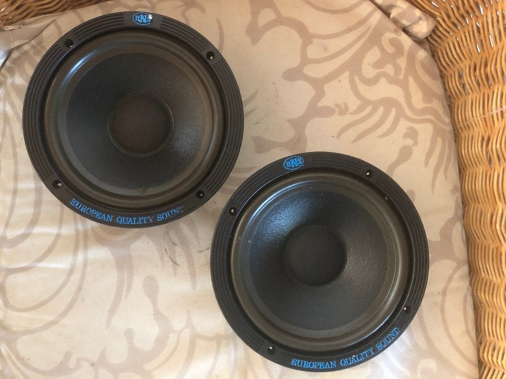 Te Koop: Set BNS woofers CTF88., Ophalen of Verzenden, Gebruikt, 60 tot 120 watt, Overige merken
