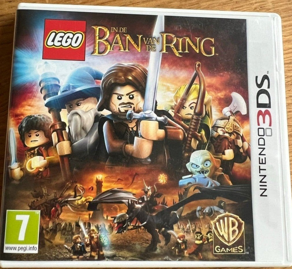 Lego In De Ban Van De Ring n3ds, Avontuur en Actie, 1 speler, Ophalen of Verzenden, Zo goed als nieuw