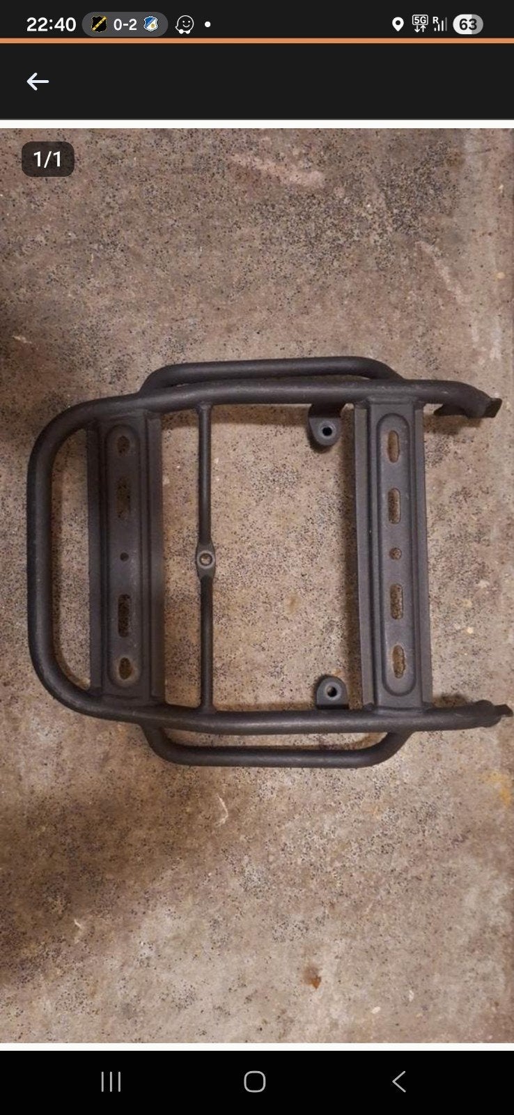 Box drager kymco agility, Ophalen of Verzenden, Zo goed als nieuw, Overige typen, Kymco