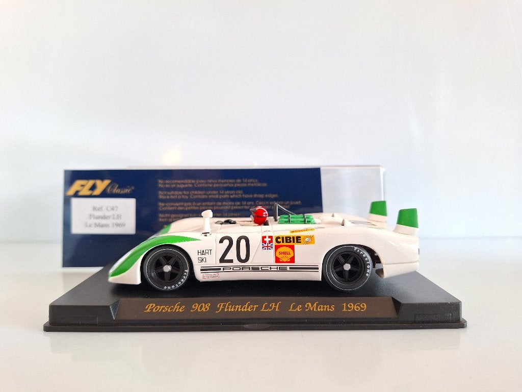 Fly Classic Porsche 908 Flunder Long Tail Le Mans '69 C47, Overige merken, Racebaan, Fly, Nieuw