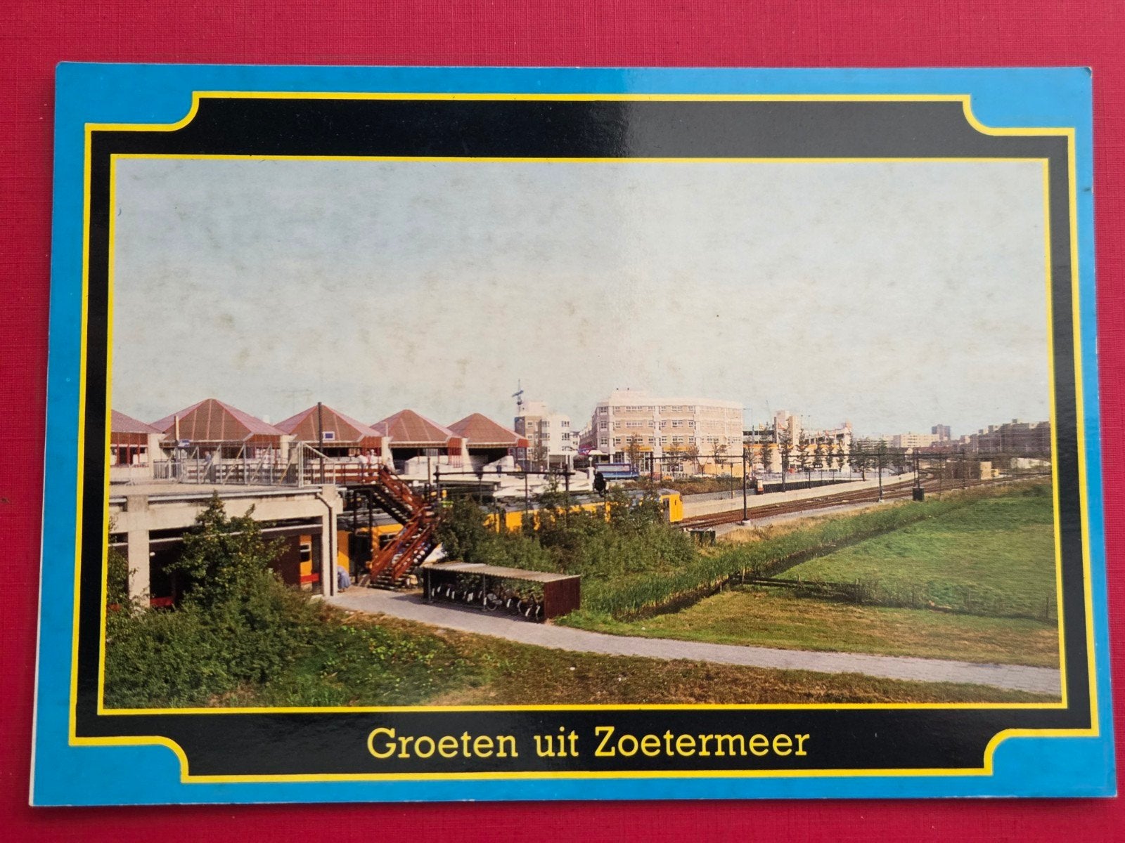 Zoetermeer Station, Verzamelen, Ansichtkaarten | Nederland, Verzenden, 1960 tot 1980, Zuid-Holland