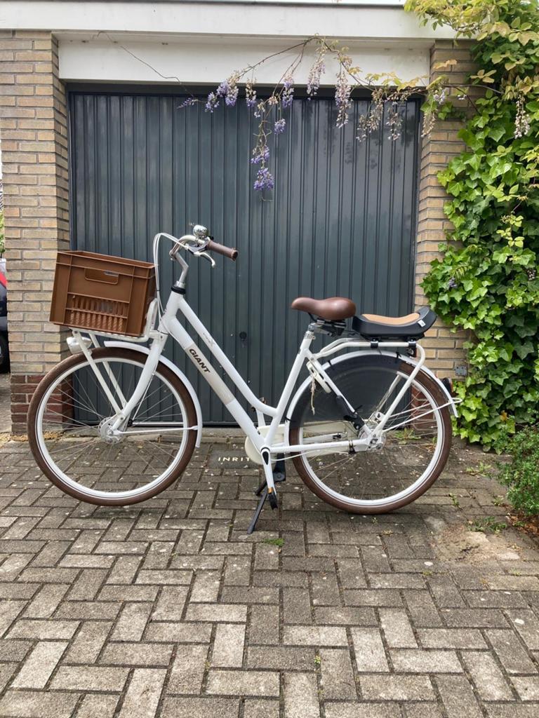 Giant triple x damesfiets maat L, Fietsen en Brommers, Ophalen, Versnellingen, Giant, Schijfrem