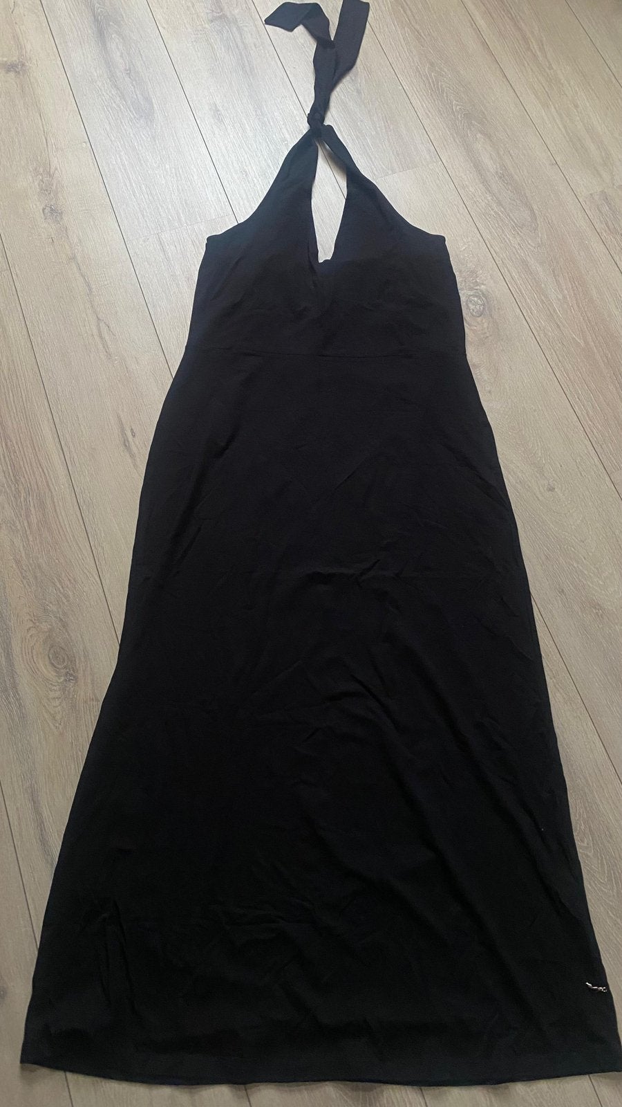 Maxi halter Dress Jansen Amsterdam zwart XL, Ophalen, Zwart, Maat 46/48 (XL) of groter, Zo goed als nieuw