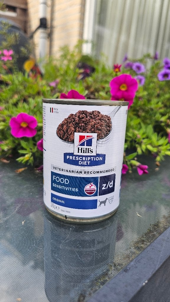 Blikken Hill's Prescription Diet ZD Food Sensitivities Hond, Ophalen, Hond