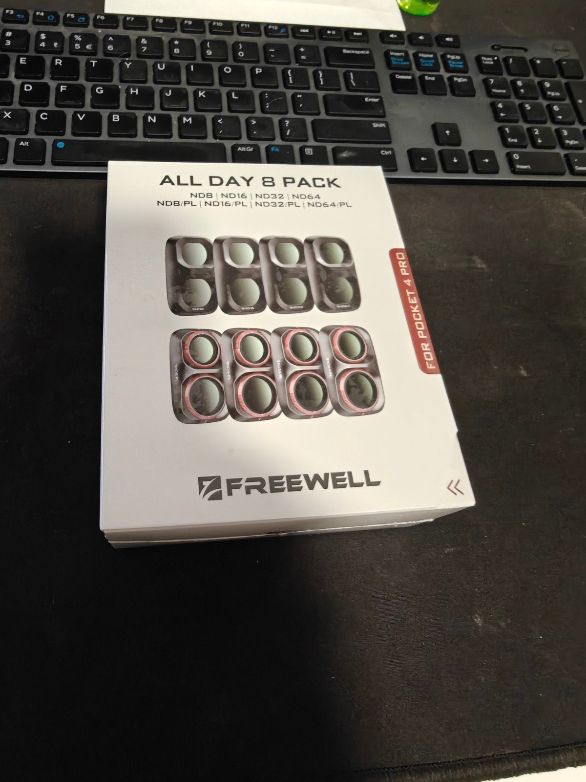 Freewell ND Filterset voor DJI Pocket 4Pro (Nieuw & Geseald), Overige merken, Minder dan 50 mm, Inclusief opbergcase, Nieuw