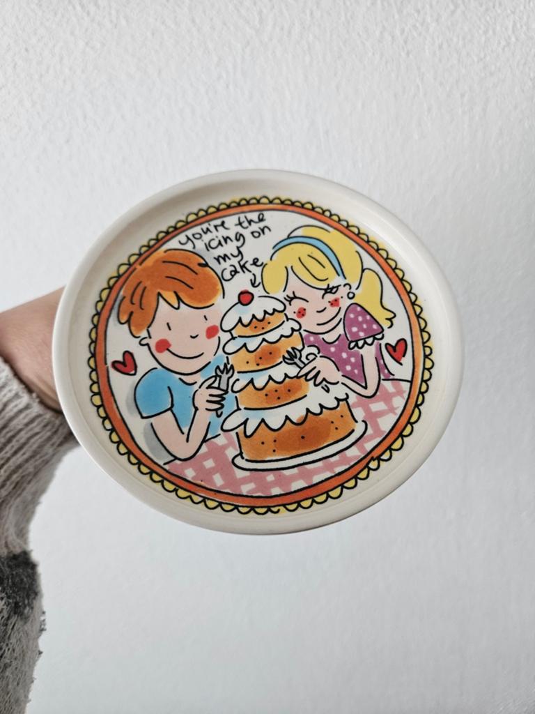 Blond Amsterdams mini taart plateau, Ophalen of Verzenden, Zo goed als nieuw