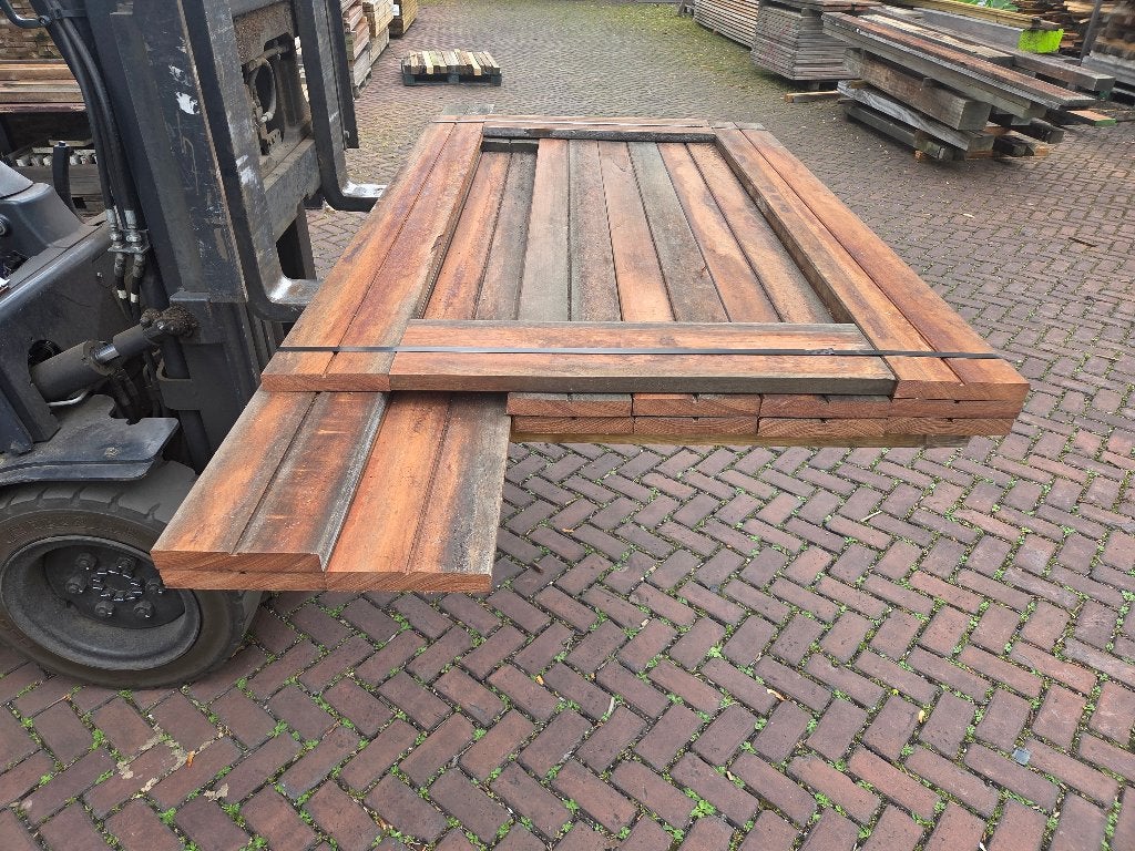 Hardhouten planken 3.0x18.5 cm - nr: HP237, Tuin en Terras, Palen, Balken en Planken, Ophalen, Planken, Nieuw, Hardhout