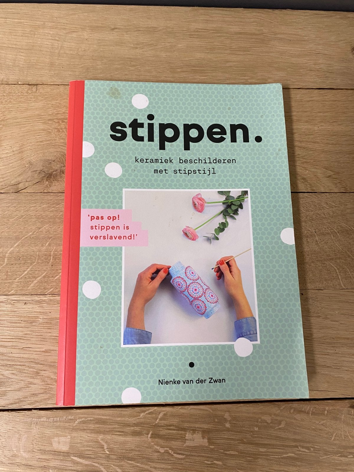 Stippen; keramiek beschilderen met stipstijl, Ophalen of Verzenden, Zo goed als nieuw