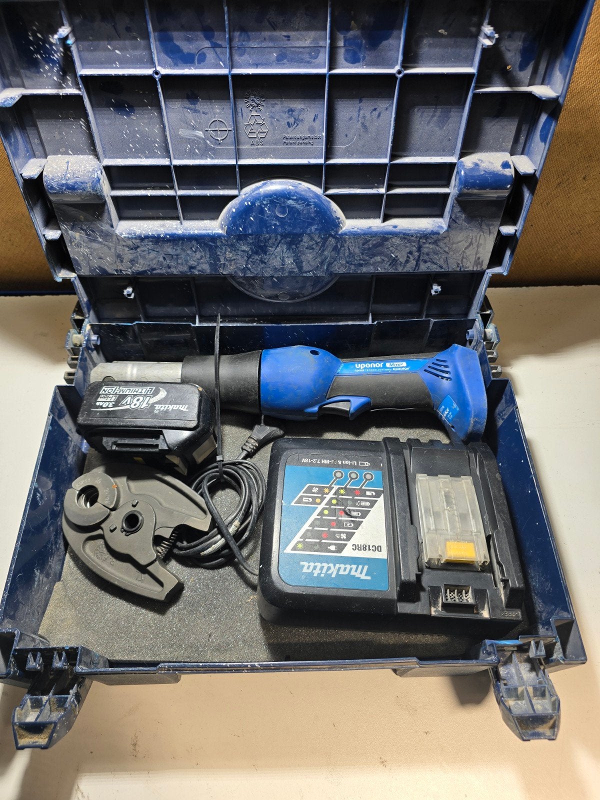 uponor mini accu perstang persmachine, Uponor gereedschap, Ophalen of Verzenden, Uponor, N.v.t