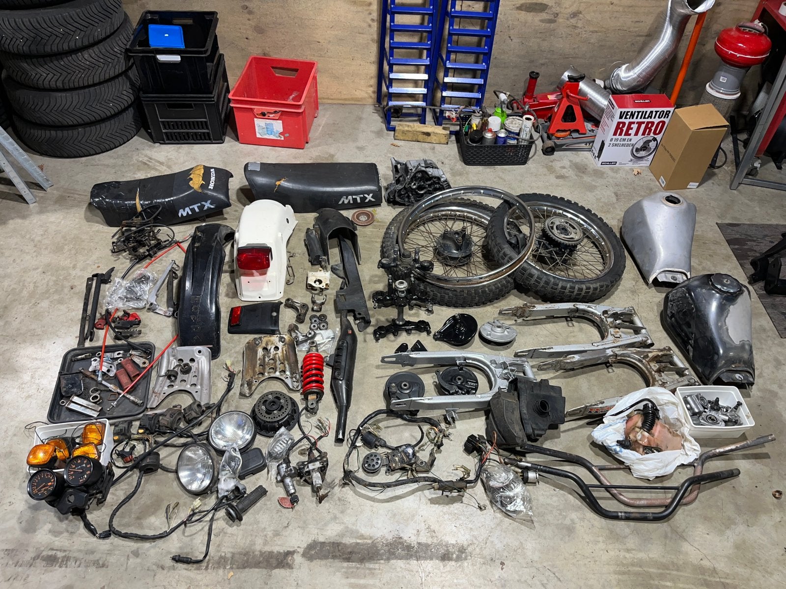 Gezocht! Honda Mt Mb Mtx 50 80 onderdelen, Ophalen of Verzenden, Carburateur