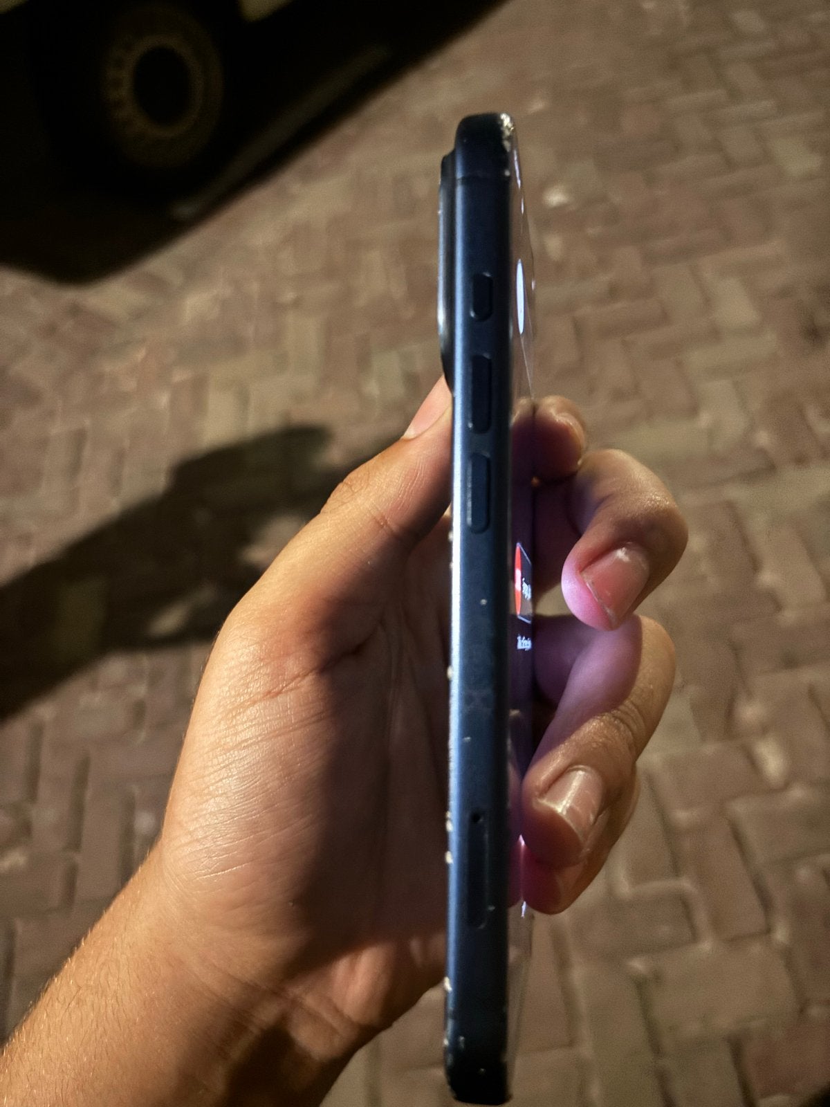 Defecte iPhone 17 Pro - Voor onderdelen of reparatie, Telecommunicatie, Blauw, Ophalen of Verzenden, Zonder simlock, Niet werkend