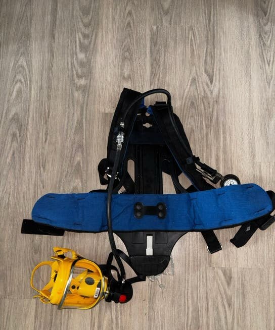 Professionele Dräger ademluchtset (SCBA), Ophalen of Verzenden, Zo goed als nieuw