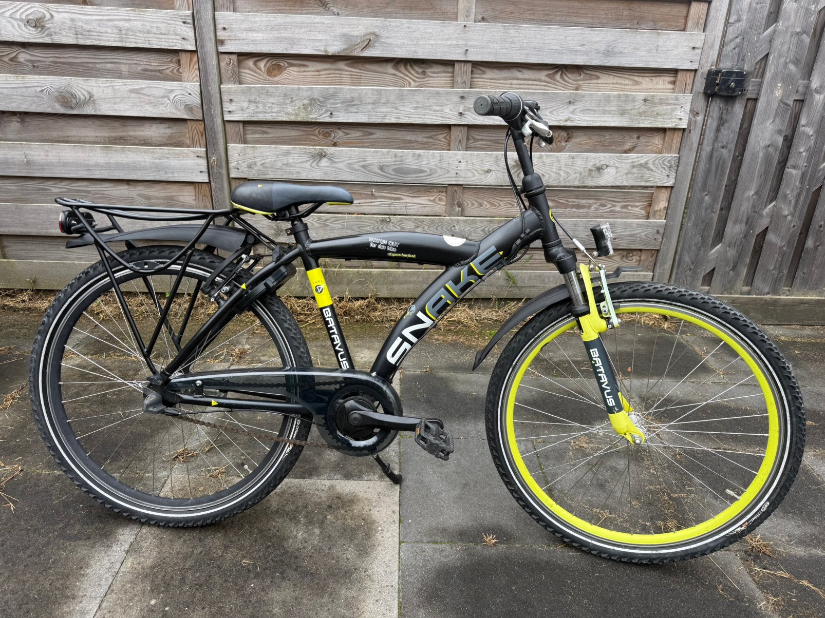Batavus Snake 26 inch 3 versnellingen, Ophalen, Zo goed als nieuw, 26 inch of meer, Versnellingen