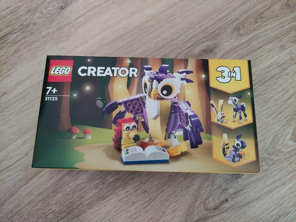 Lego CREATOR 31125 3in1 Fantasie boswezens nieuw, Lego, Nieuw, Ophalen of Verzenden, Ongeopend/sealed