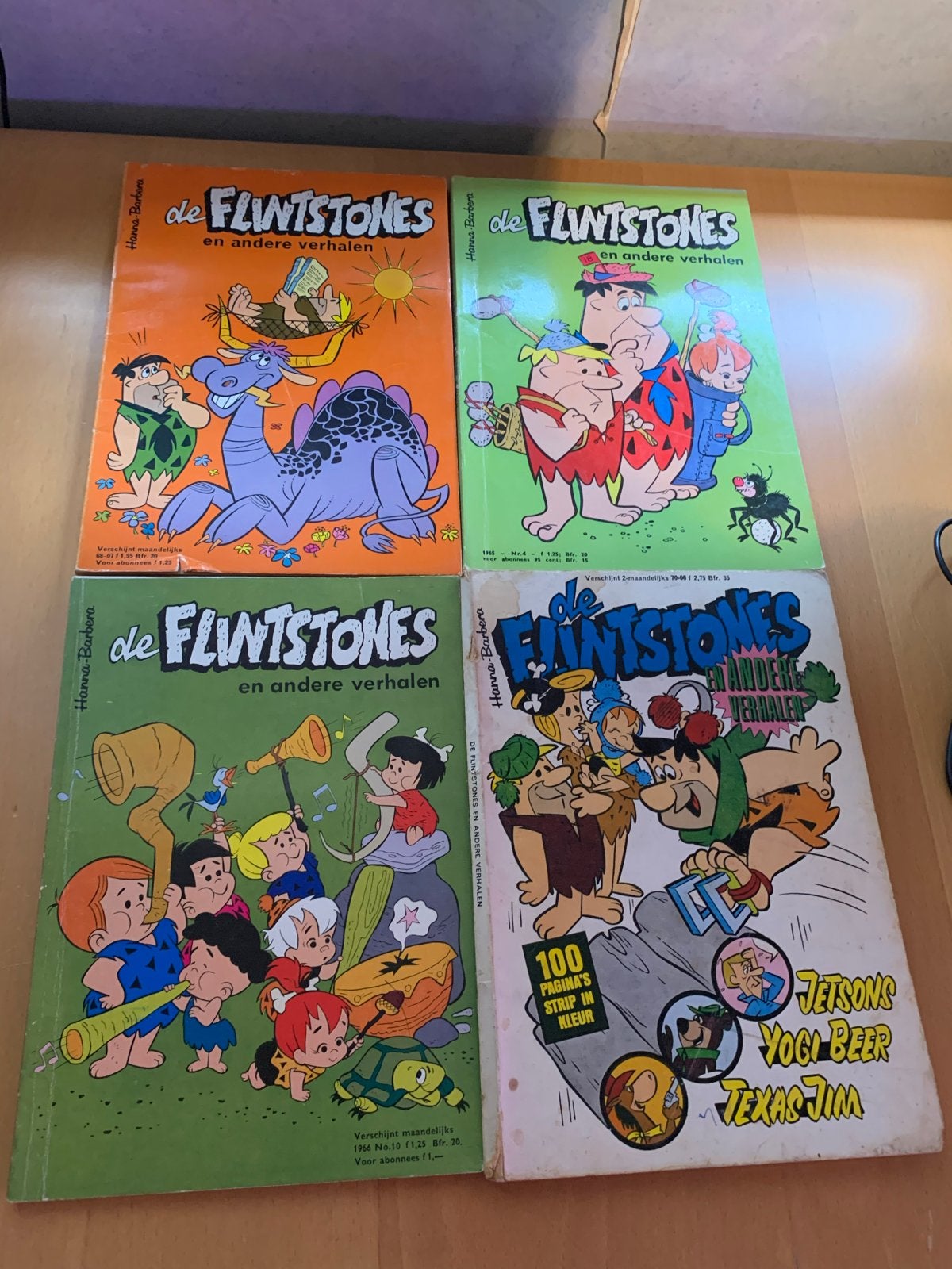 De Flintstones en andere verhalen - 4 stripboeken, Meerdere stripboeken, Ophalen of Verzenden, Gelezen