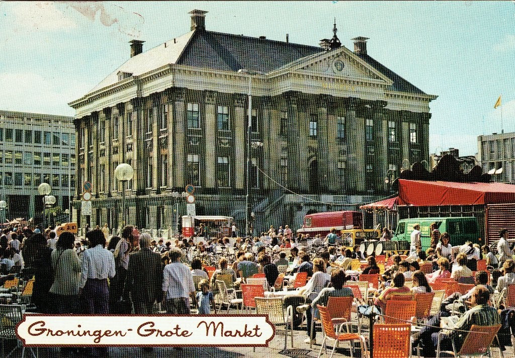 Ansichtkaart Groningen Grote Markt, Verzenden, 1980 tot heden, Ongelopen, Groningen