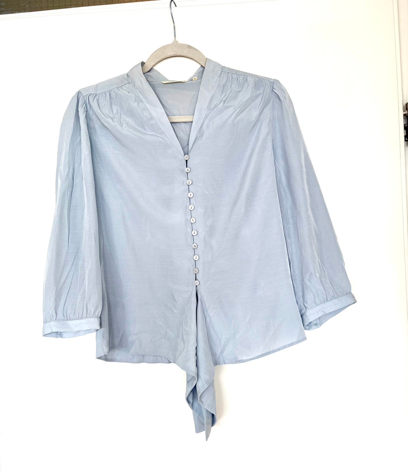 Blouse Yaya, Verzenden, Gedragen, Maat 36 (S), Blauw