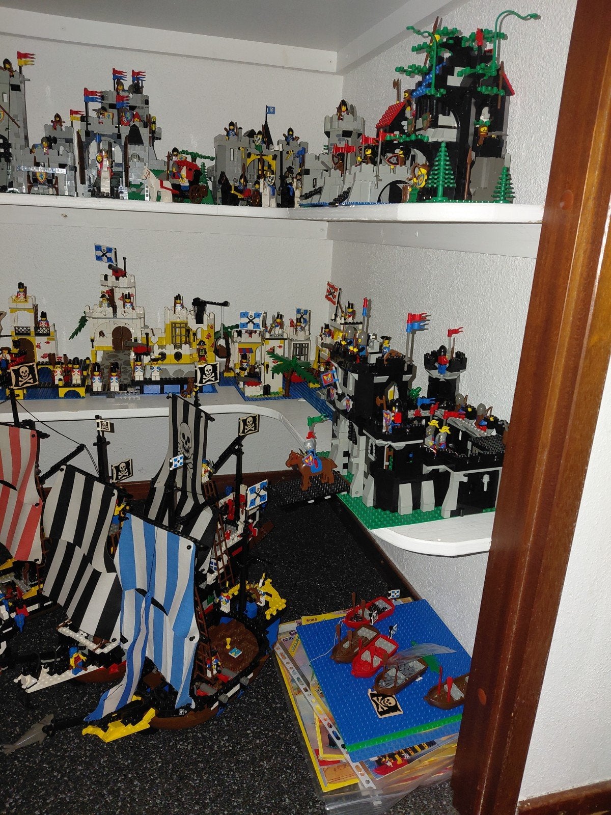 Ridder en Piraten lego collectie, Kinderen en Baby's, Speelgoed | Duplo en Lego, Ophalen, Zo goed als nieuw