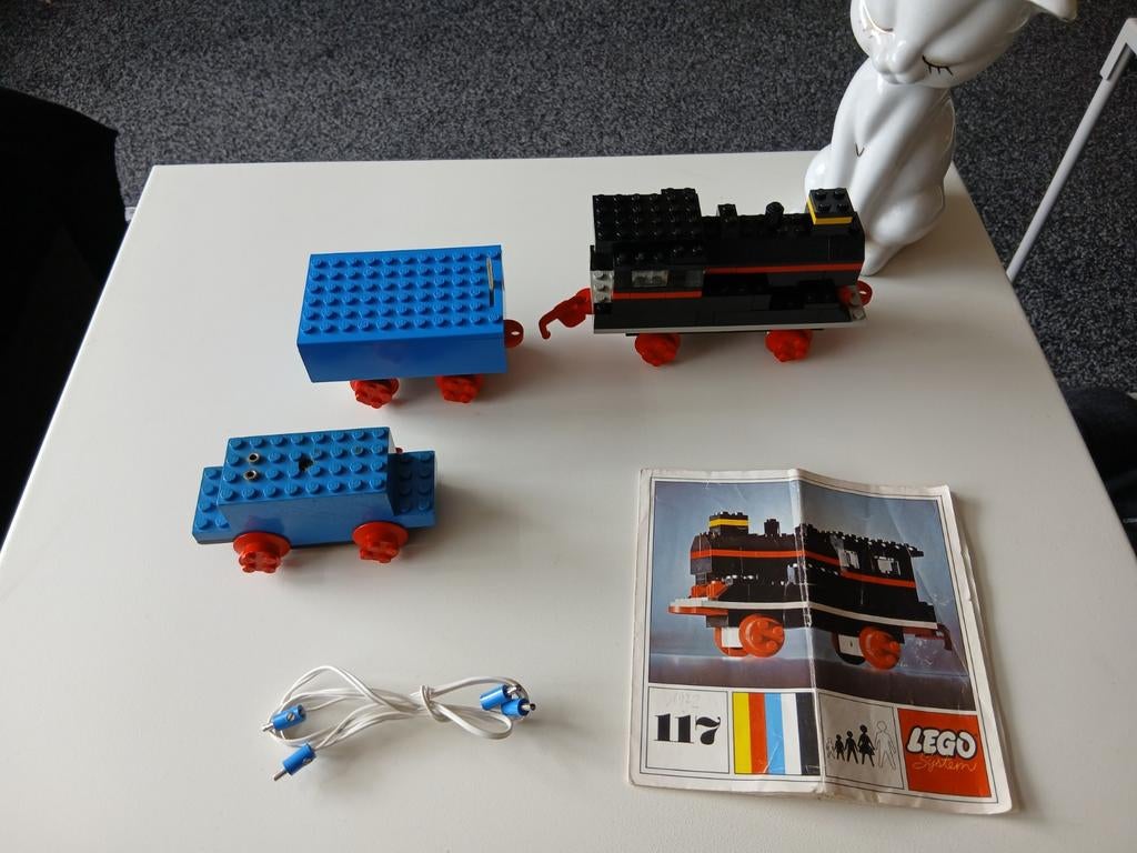 Lego nr 117       lokomotief, Ophalen of Verzenden, Gebruikt