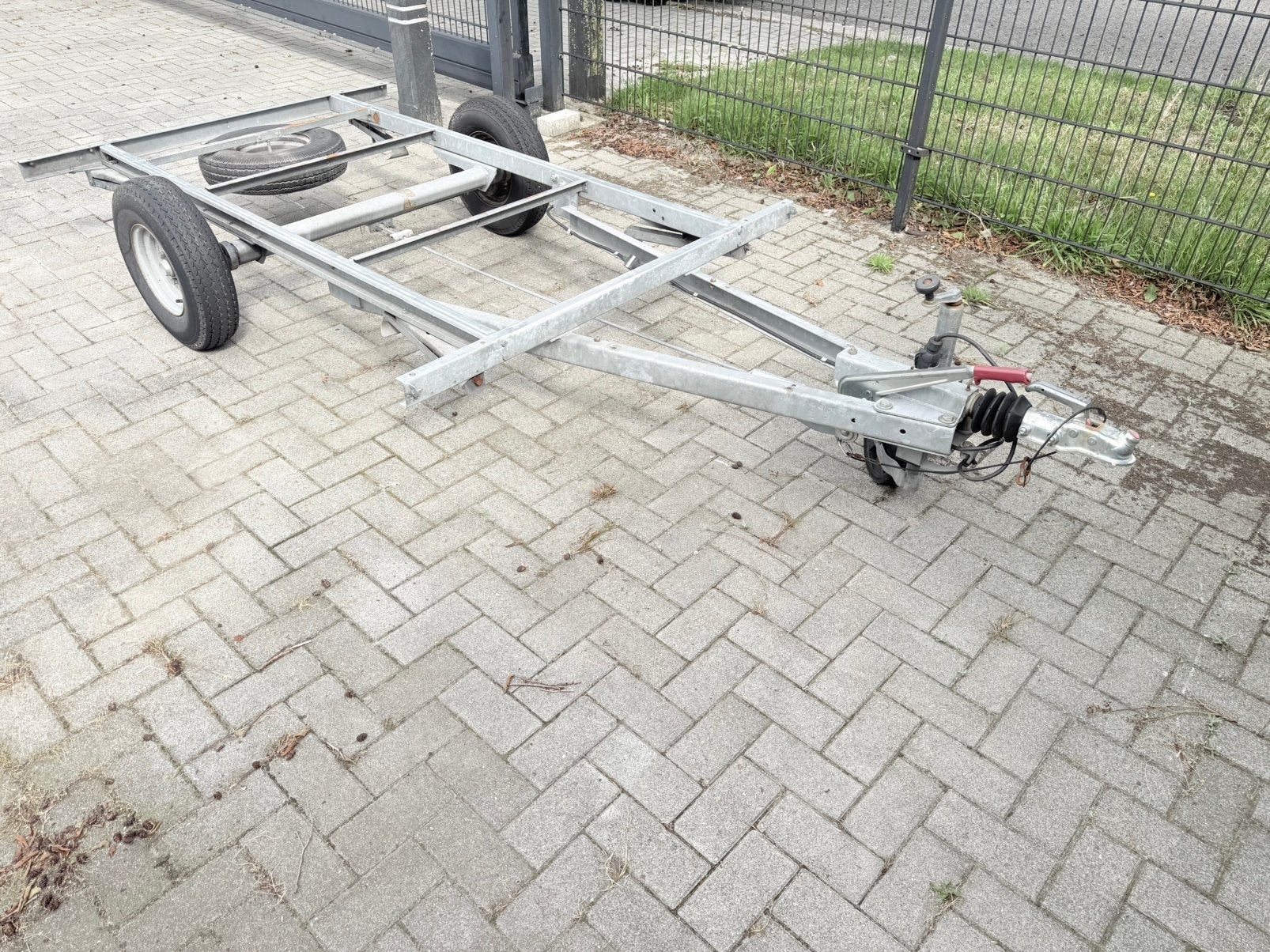 Onderstel Aanhangwagen, Ophalen, Gebruikt