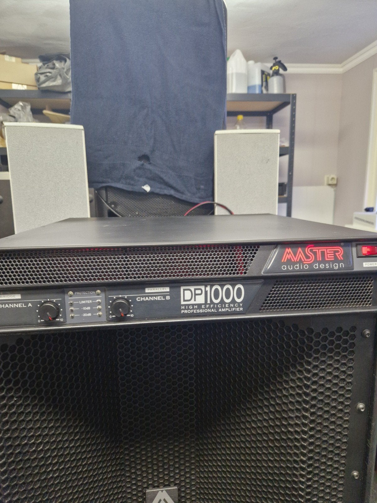 master audio versterker, Ophalen of Verzenden, Zo goed als nieuw, Minder dan 500 watt
