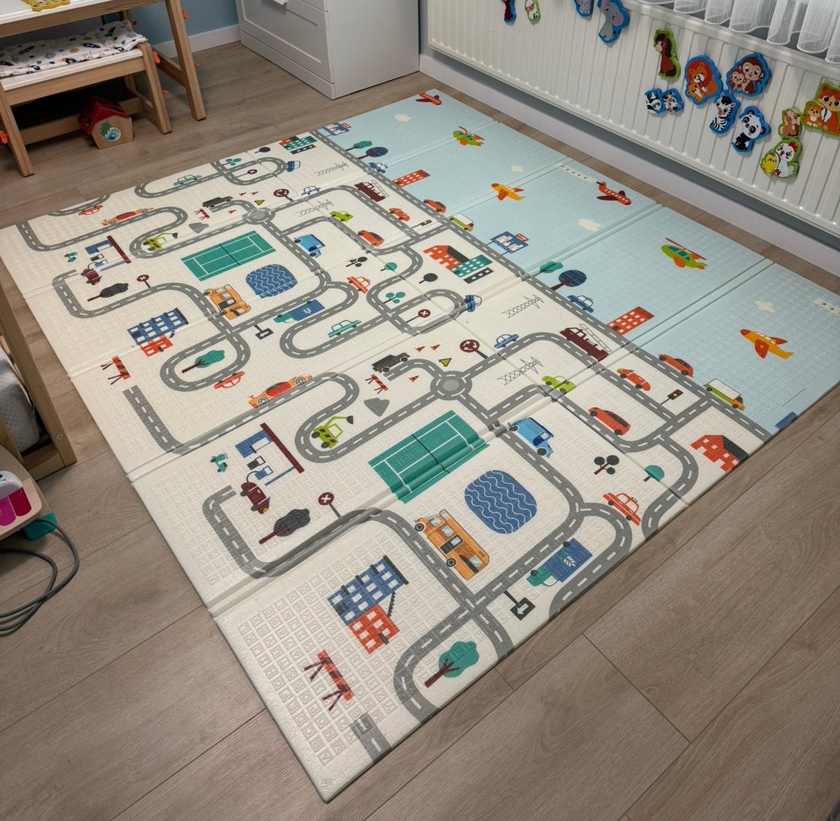 Foldable baby play mat, Kinderen en Baby's, Ophalen, Zo goed als nieuw