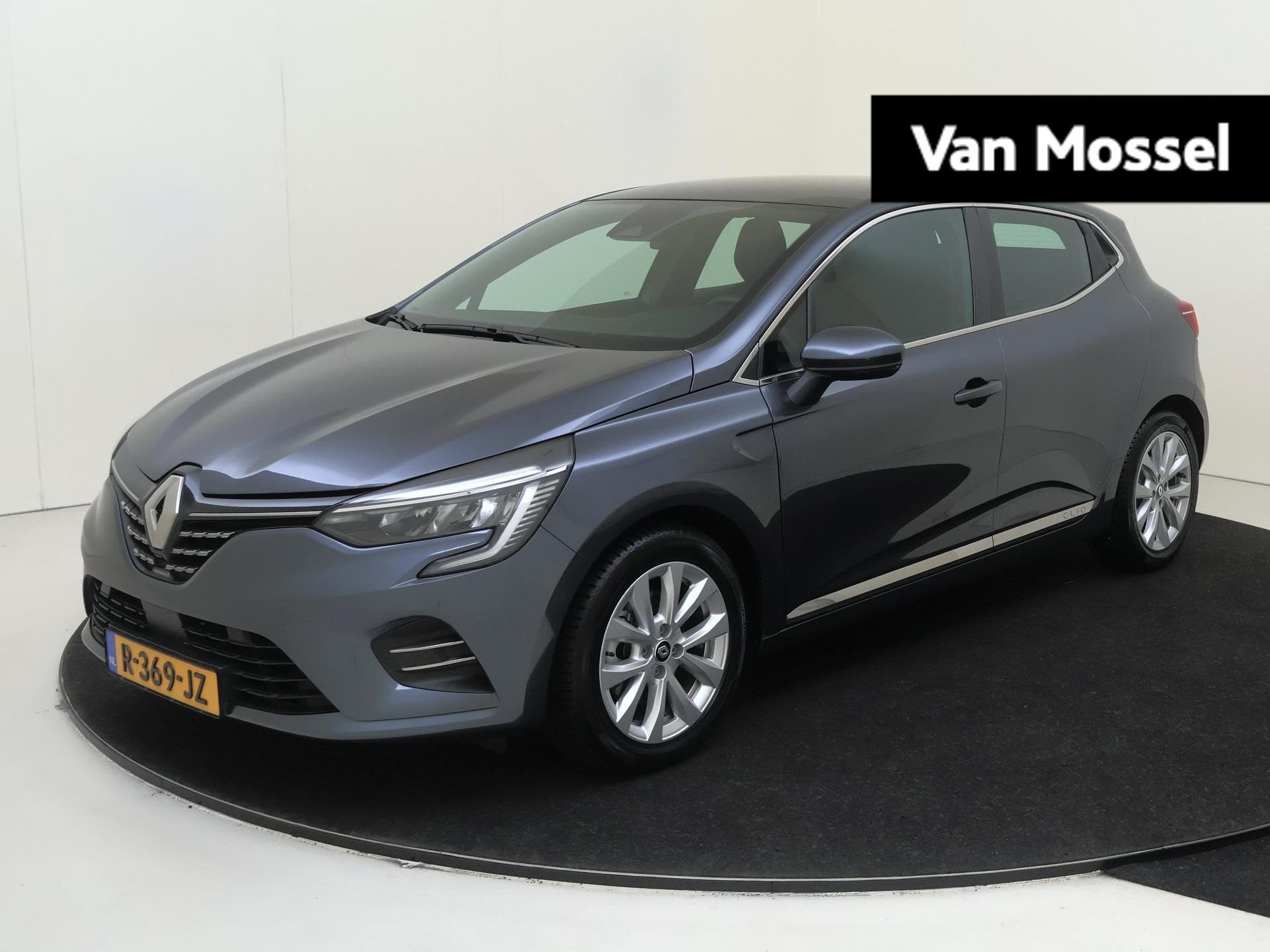 Renault Clio 1.6 E-Tech Hybrid Intens 145PK | Automaat | Tre, Auto's, Renault, Gebruikt, Euro 6, Leder en Stof, 23 km/l