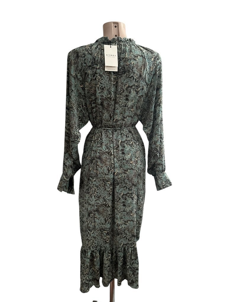 Sissel Edelbo jurk NIEUW One Size, Kleding | Dames, Jurken, Blauw, Nieuw, Ophalen of Verzenden, Onder de knie