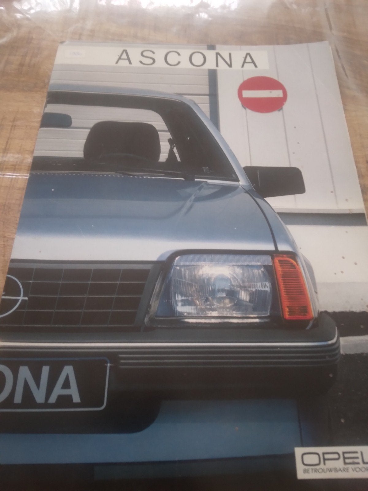 Opel Ascona 1986, Boeken, Auto's | Folders en Tijdschriften, Ophalen of Verzenden, Zo goed als nieuw, Opel