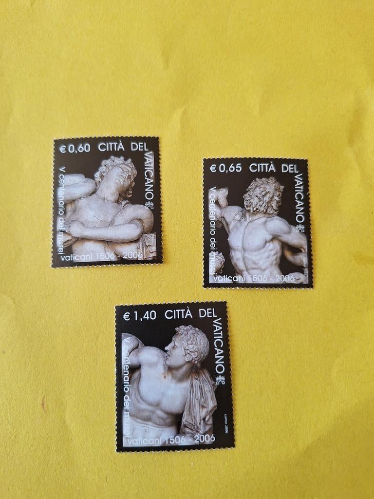 Vaticaanstad: mi. 1562/64, B 28. 500. Jr. Vaticaner Museum., Ophalen of Verzenden, Overige landen, Postfris