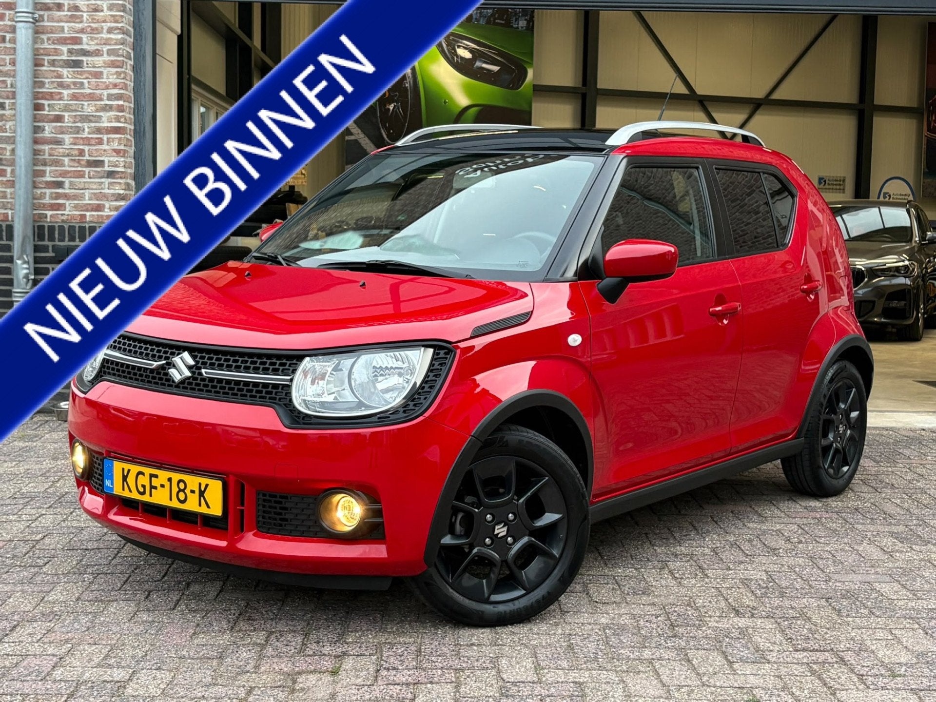 Suzuki Ignis 1.2 Select Navi Airco Camera O.H. (bj 2018), Auto's, Suzuki, Voorwielaandrijving, Dealer onderhouden, Stof, Gebruikt
