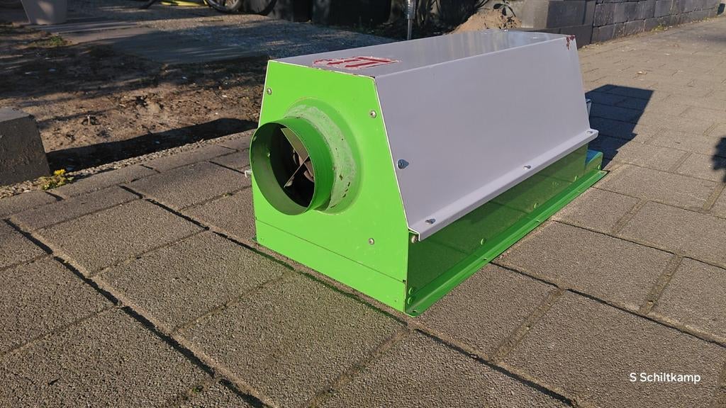Industrie droger H.v.d. Drift EL6 (Dryfast) – 6kW, Doe-het-zelf en Verbouw, Ventilatie en Afzuiging, Zo goed als nieuw, Ventilator en Afzuiger