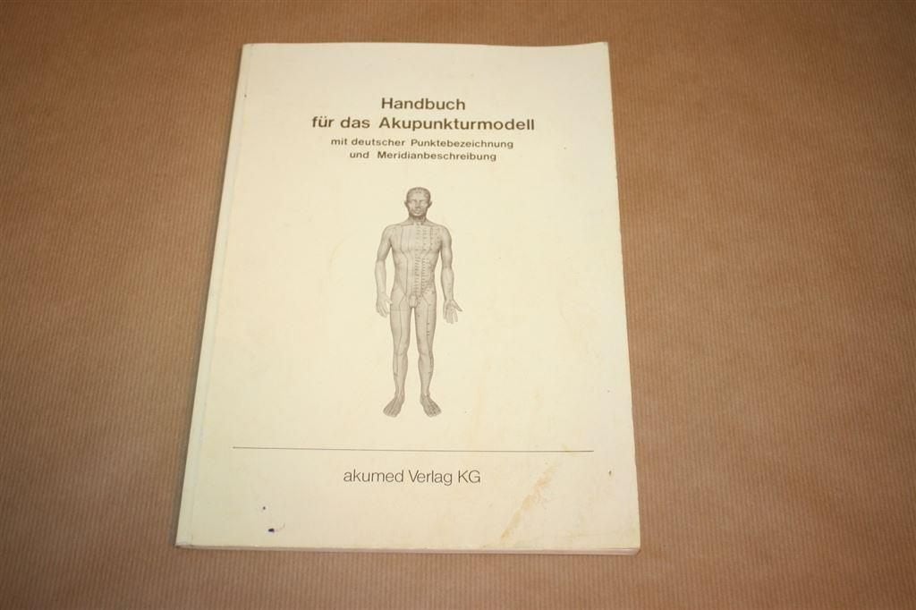 Handbuch für das Akupunkturmodell, Ophalen of Verzenden, Gelezen, Overige onderwerpen, Achtergrond en Informatie