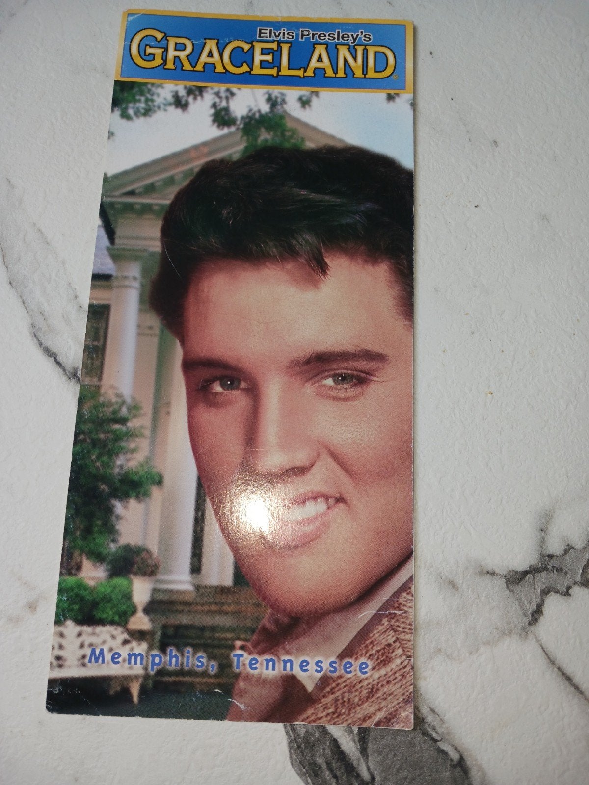 Elvis Presley's Graceland Memphis, Tennessee folder, Verzamelen, Ophalen of Verzenden, Gebruikt, Overige typen