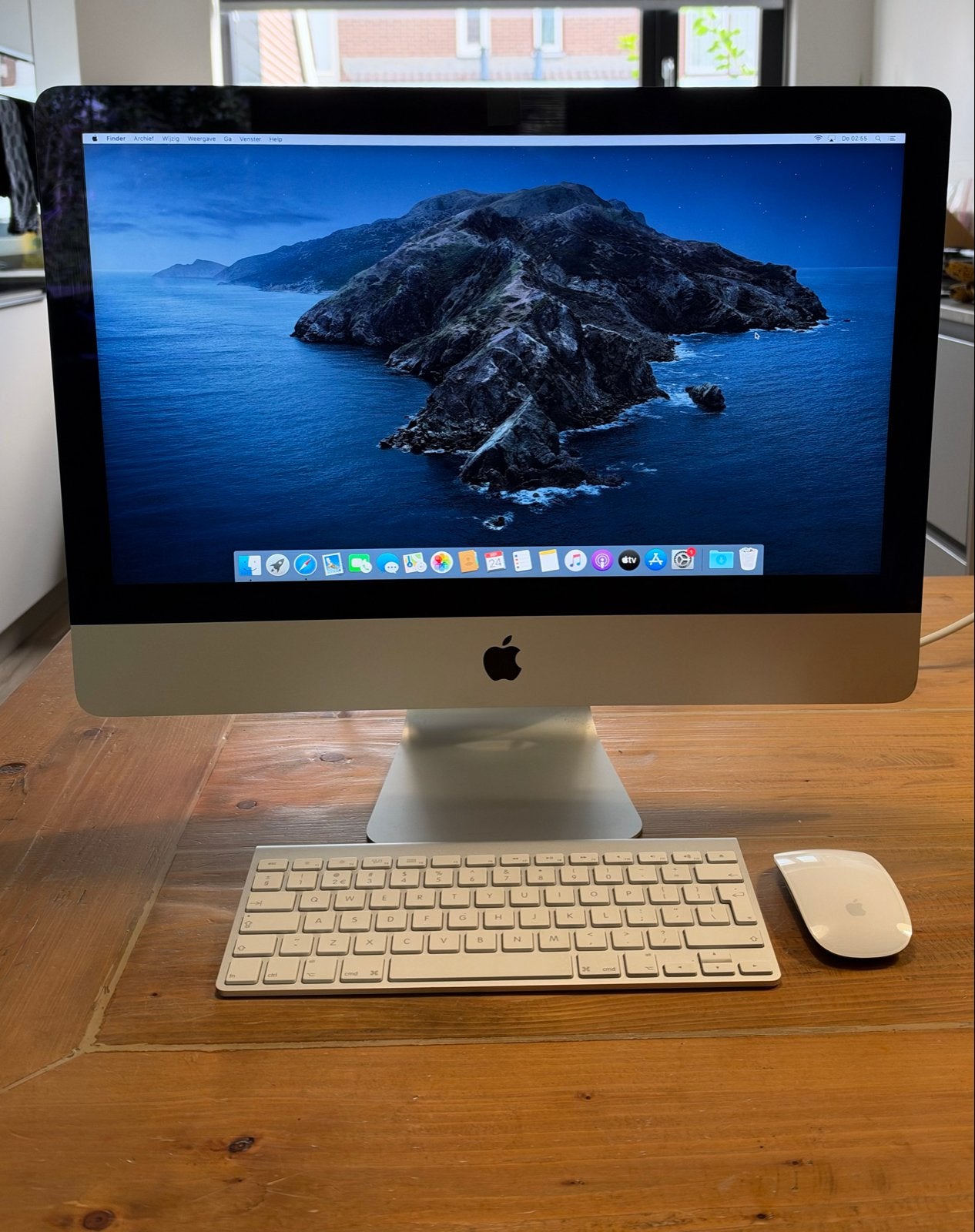 iMac 21.5-inch, Late 2013 incl. Magic keyboard en mouse, Computers en Software, 2 tot 3 Ghz, IMac, Ophalen of Verzenden, Zo goed als nieuw