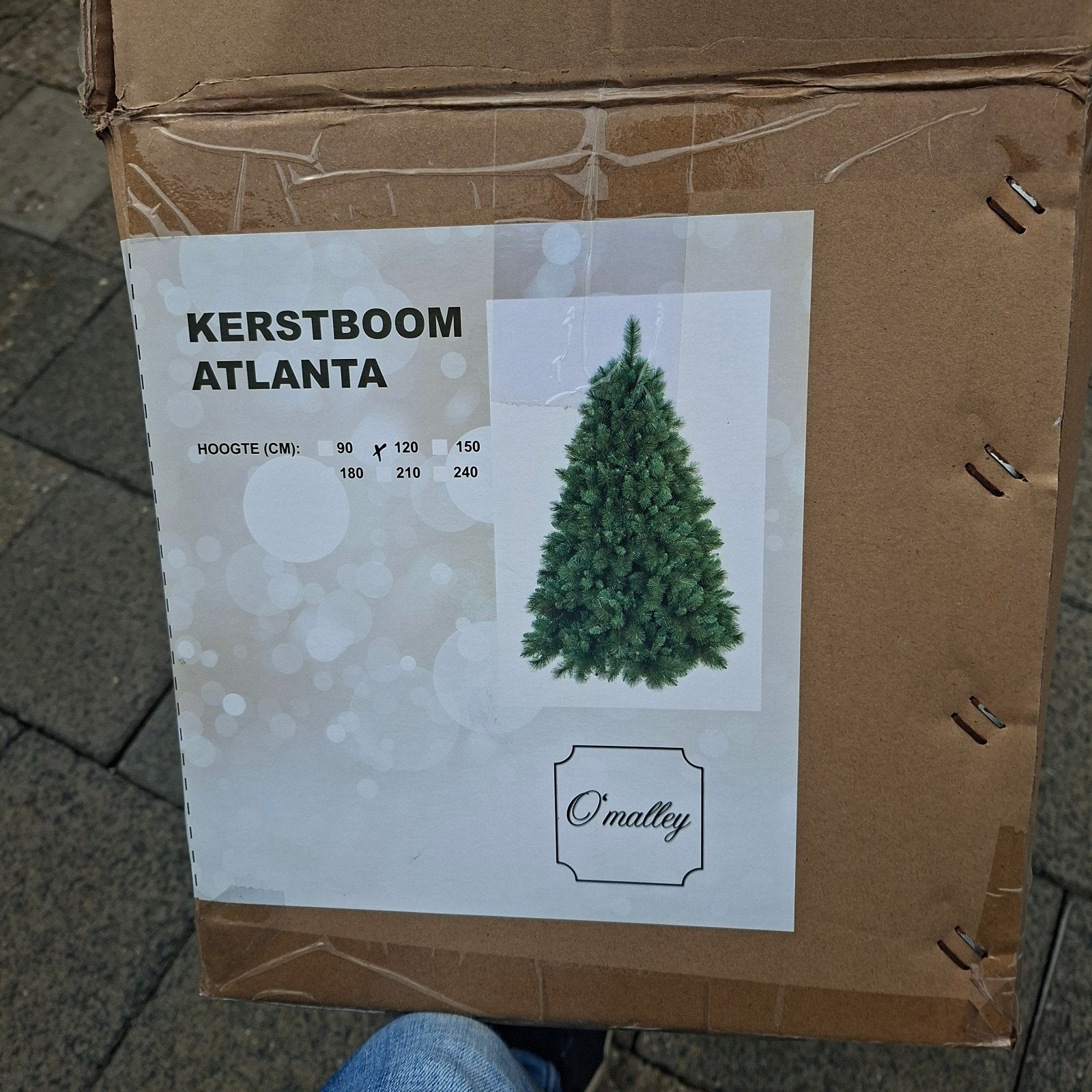 kerstboom, Ophalen of Verzenden, Zo goed als nieuw