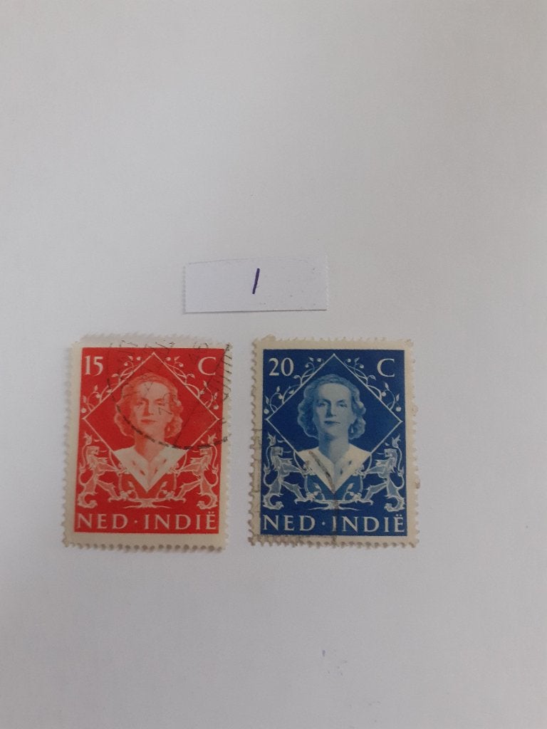 Nederlands Indie, Verzenden, Gestempeld, Zuidoost-Azië