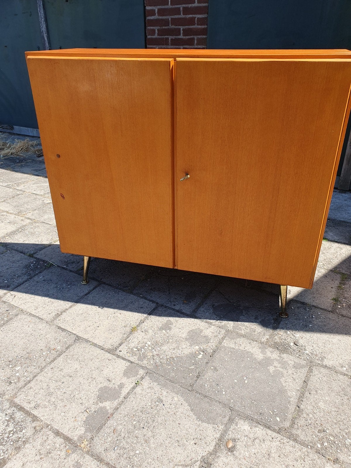 Vintage archief kast., Huis en Inrichting, Ophalen, Gebruikt, 100 tot 150 cm, 50 tot 100 cm