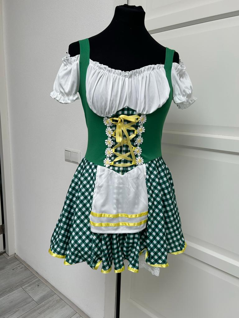 Oktoberfest Dirndl Jurk - Diverse Kleuren en Maten, Nieuw, Overige thema's, Kleding, Ophalen