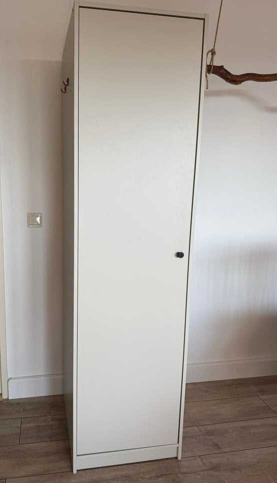 IKEA GURSKEN kast 49x55x186 met haakjes, Ophalen, Minder dan 50 cm, Zo goed als nieuw, 150 tot 200 cm