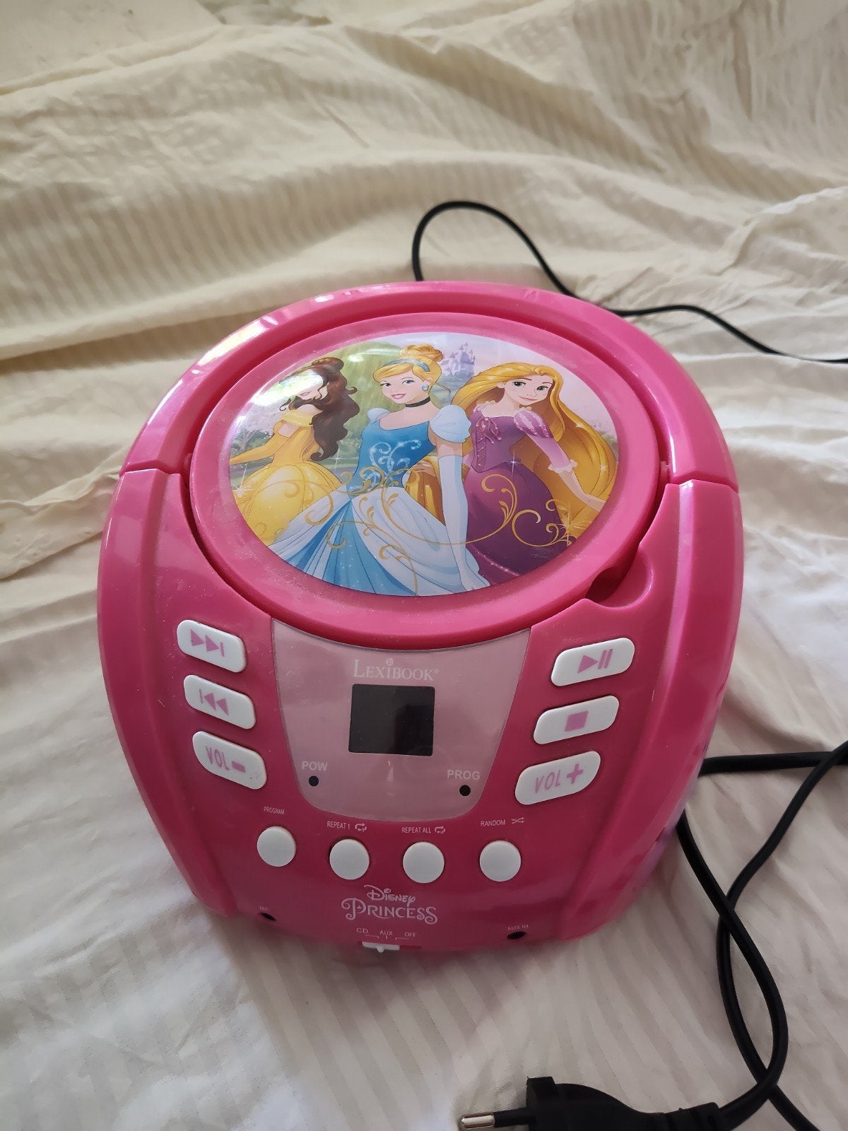 Disney Princess CD-speler / radio met CD's, Audio, Tv en Foto, Radio's, Ophalen, Gebruikt