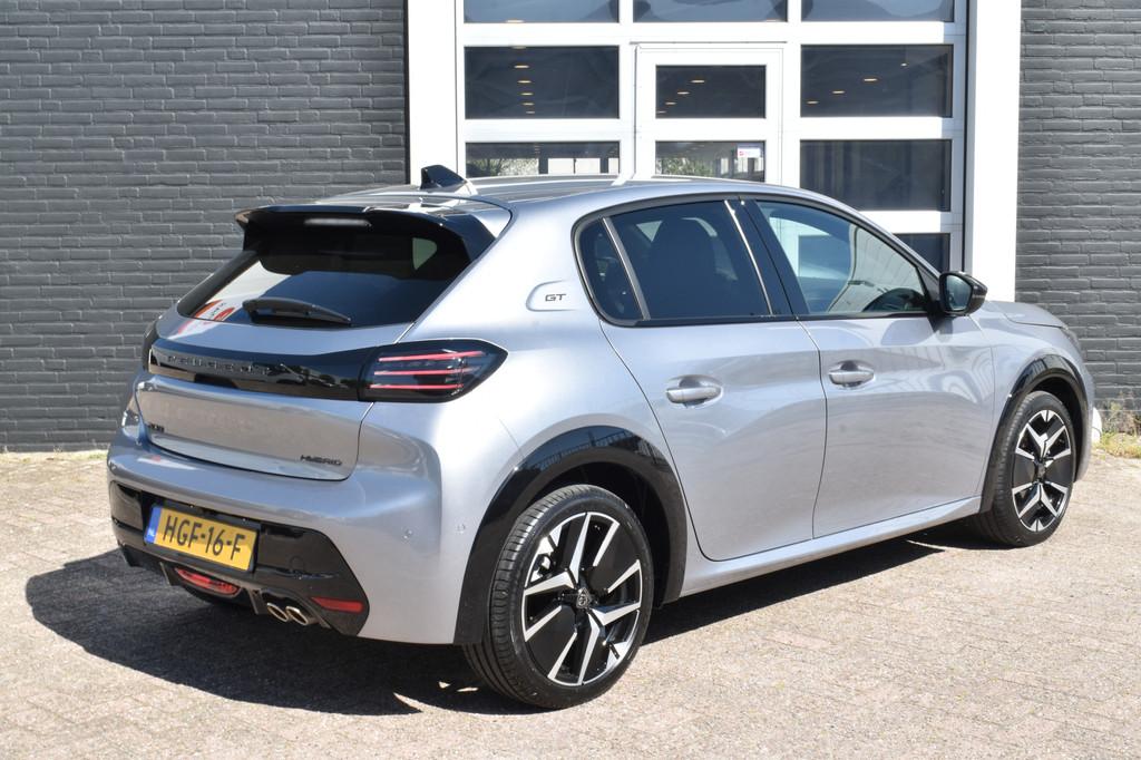 Peugeot 208 Hybrid 145 e-DCS6 GT Automaat | Navi | Airco | K, Adaptive Cruise Control, Gebruikt, 1199 cc, Origineel Nederlands