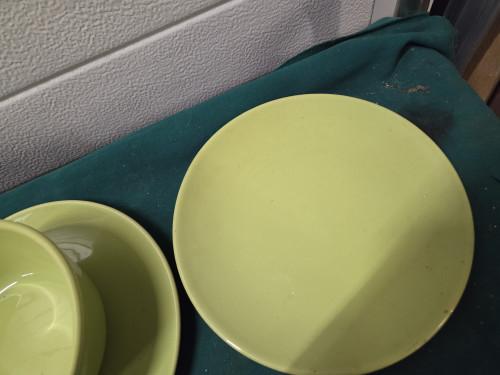 ikea bord en schaal mint groen, Ophalen of Verzenden, 'T Olde Gre-j, Info@toldegrej.nl, Endepoelstraat 20f Didam