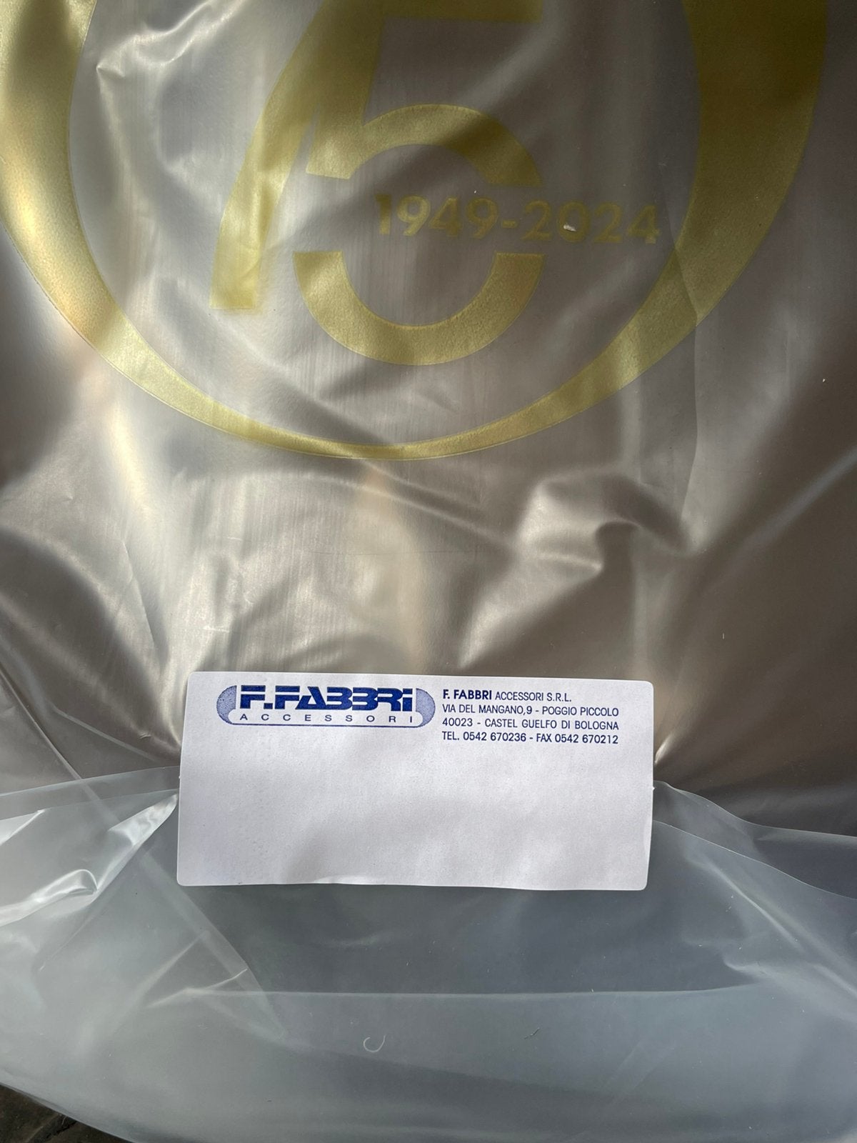 Nieuw windscherm FABBRI Aprilia sport city 125-250-300, F. Fabbri Accessori S.r.l.Via del Mangano, 940023 Castel Guelfo di Bologna (BO)Italië
