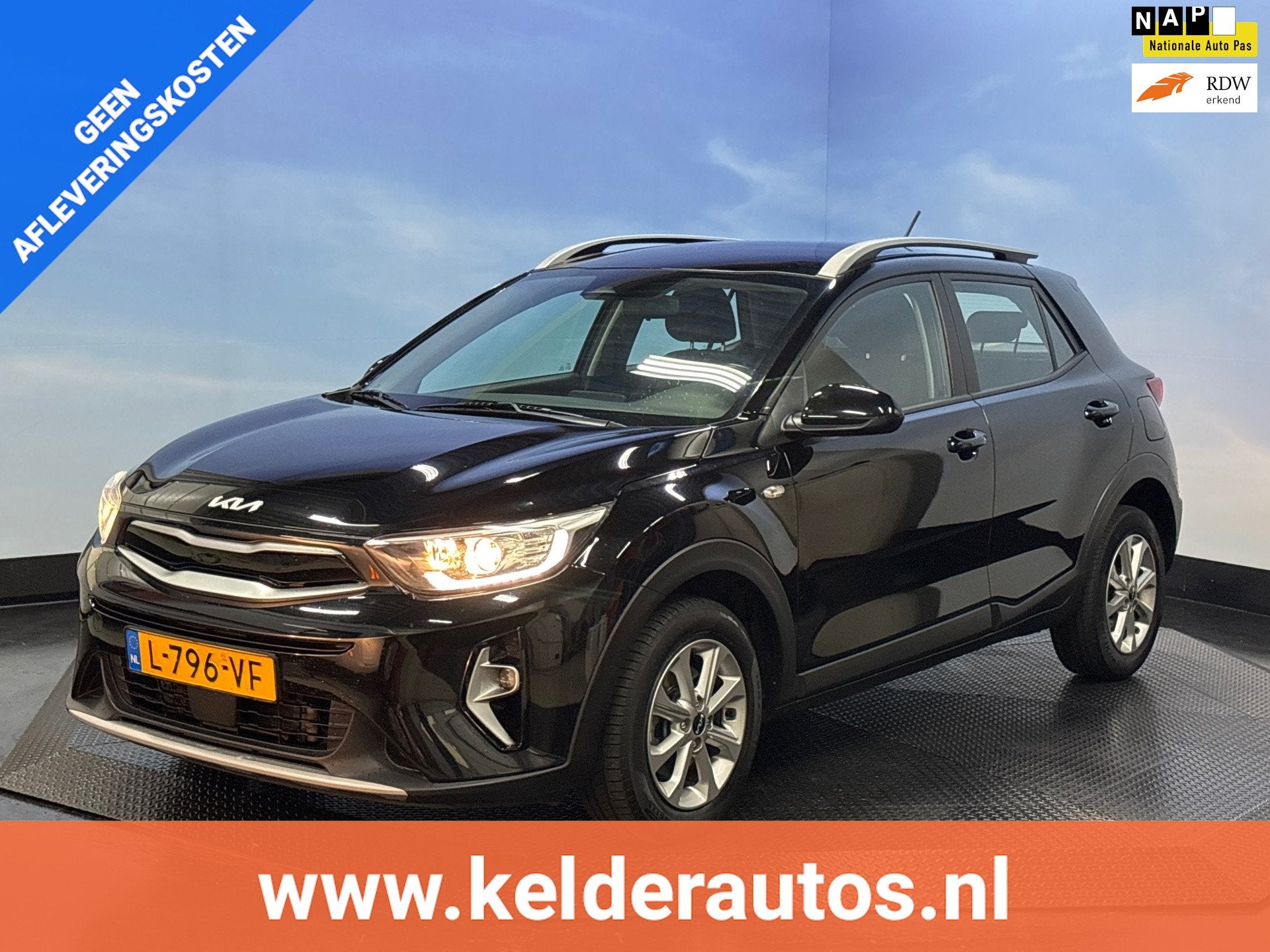 Kia Stonic 1.0 T-GDi MHEV DynamicLine LMV, Carplay, Cruise,, Voorwielaandrijving, Lichtsensor, Gebruikt, 100 pk