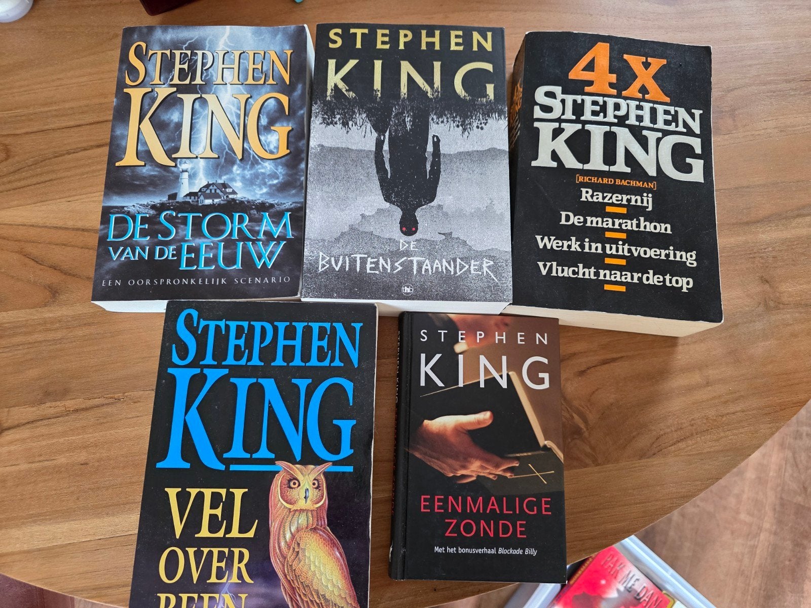 5 Stephen King boeken - Horror en spanning, Ophalen of Verzenden, Gelezen, Stephen King