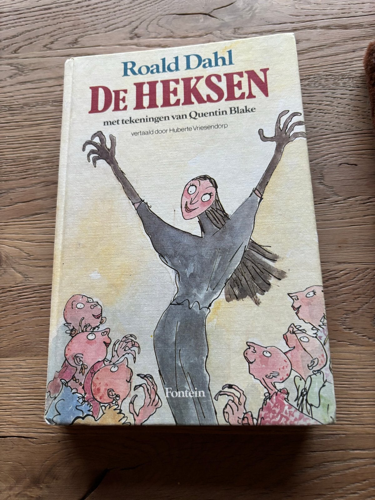 Roald Dahl - De Heksen (met tekeningen van Quentin Blake), Ophalen of Verzenden, Gelezen, Fictie algemeen