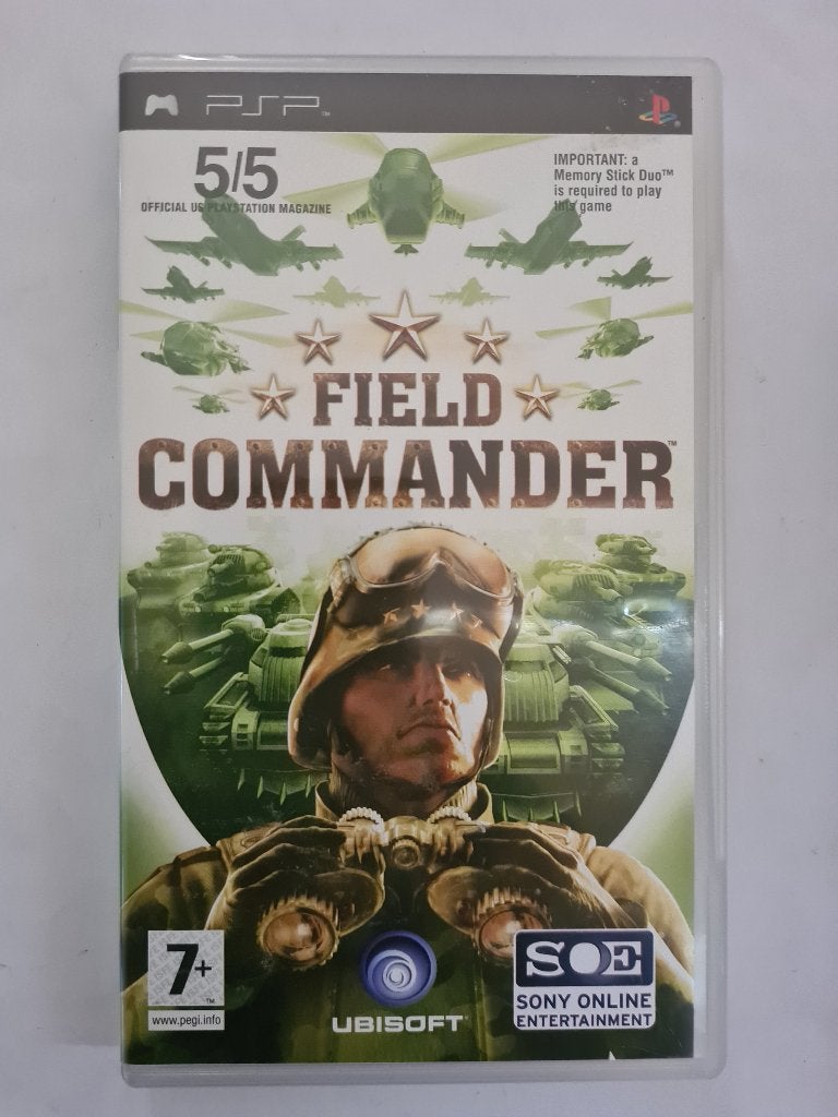 FIELD COMMANDER, Gebruikt, 1 speler, Racen en Vliegen, Ophalen of Verzenden