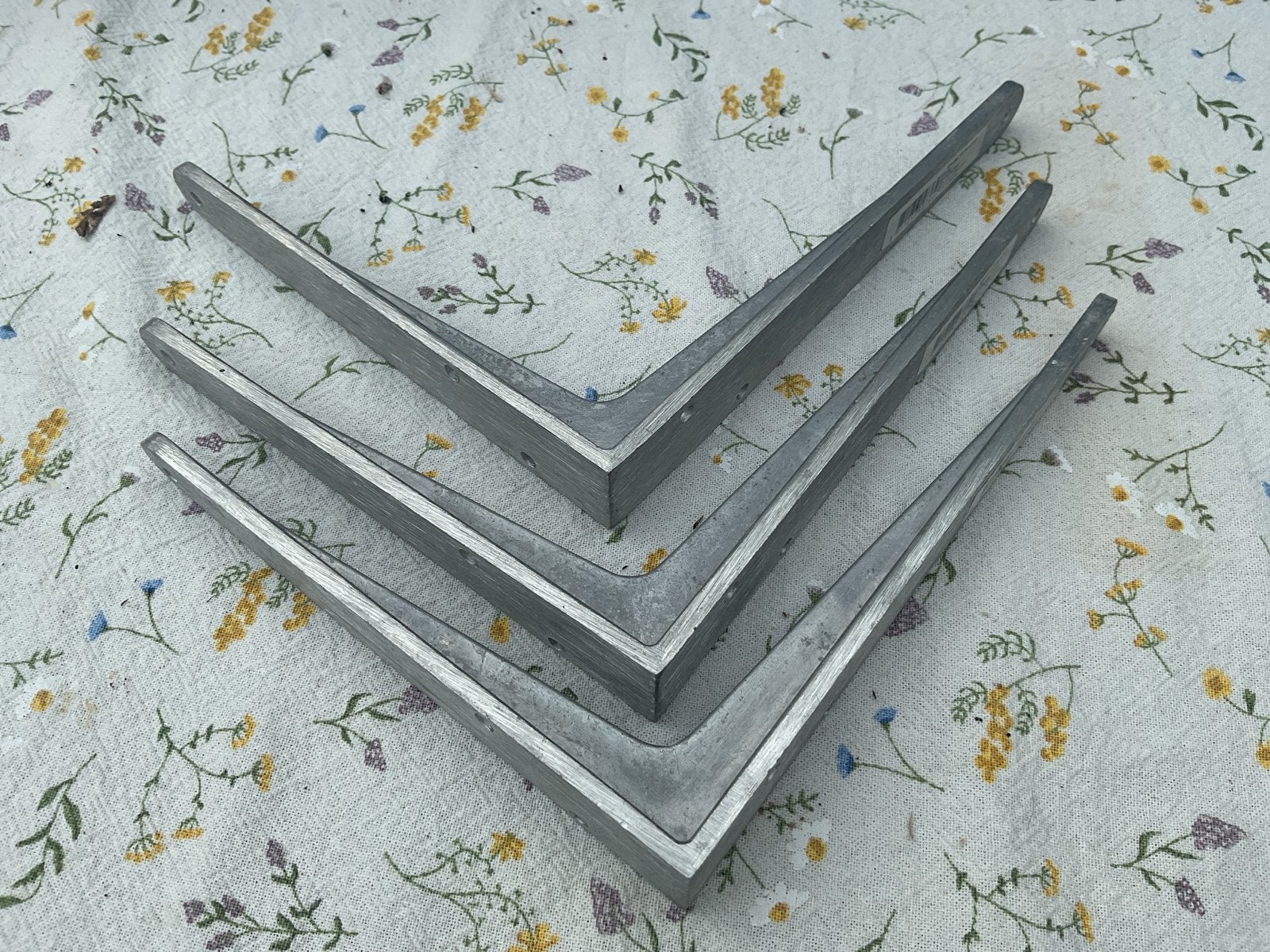 Set van 3 Model 13 Plankdragers - Aluminium 175x200mm, Ophalen of Verzenden, Nieuw