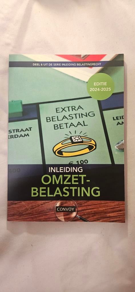 Inleiding Omzetbelasting - Editie 2024-2025, CONVOY, Nieuw, Gamma, HBO